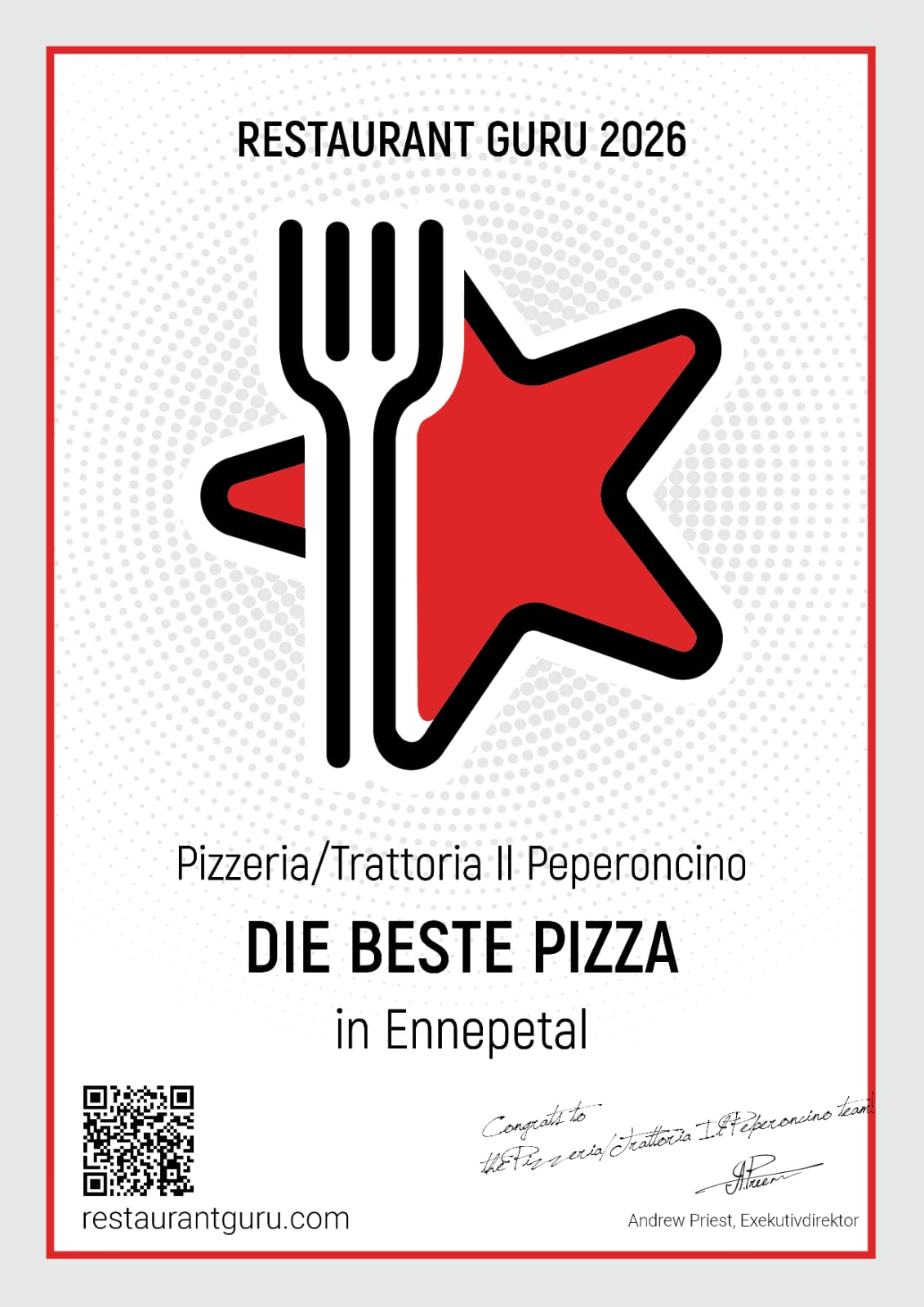 Restaurant Guru Award 1